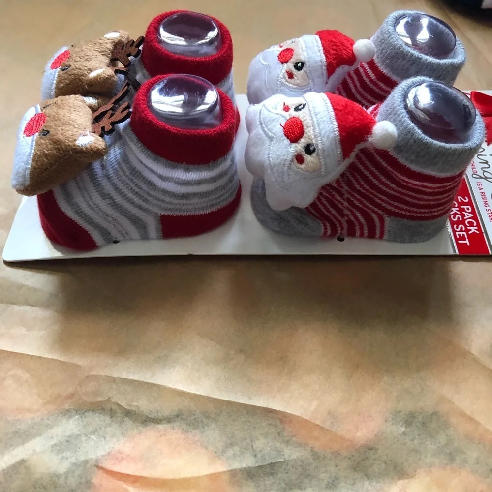 Holiday Sets Santa Reindeer or Gingerbread